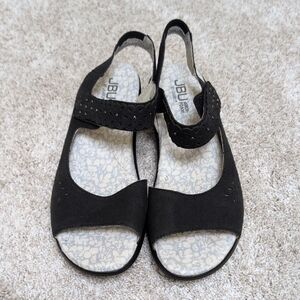JBU Black Sandals Size 8.5
